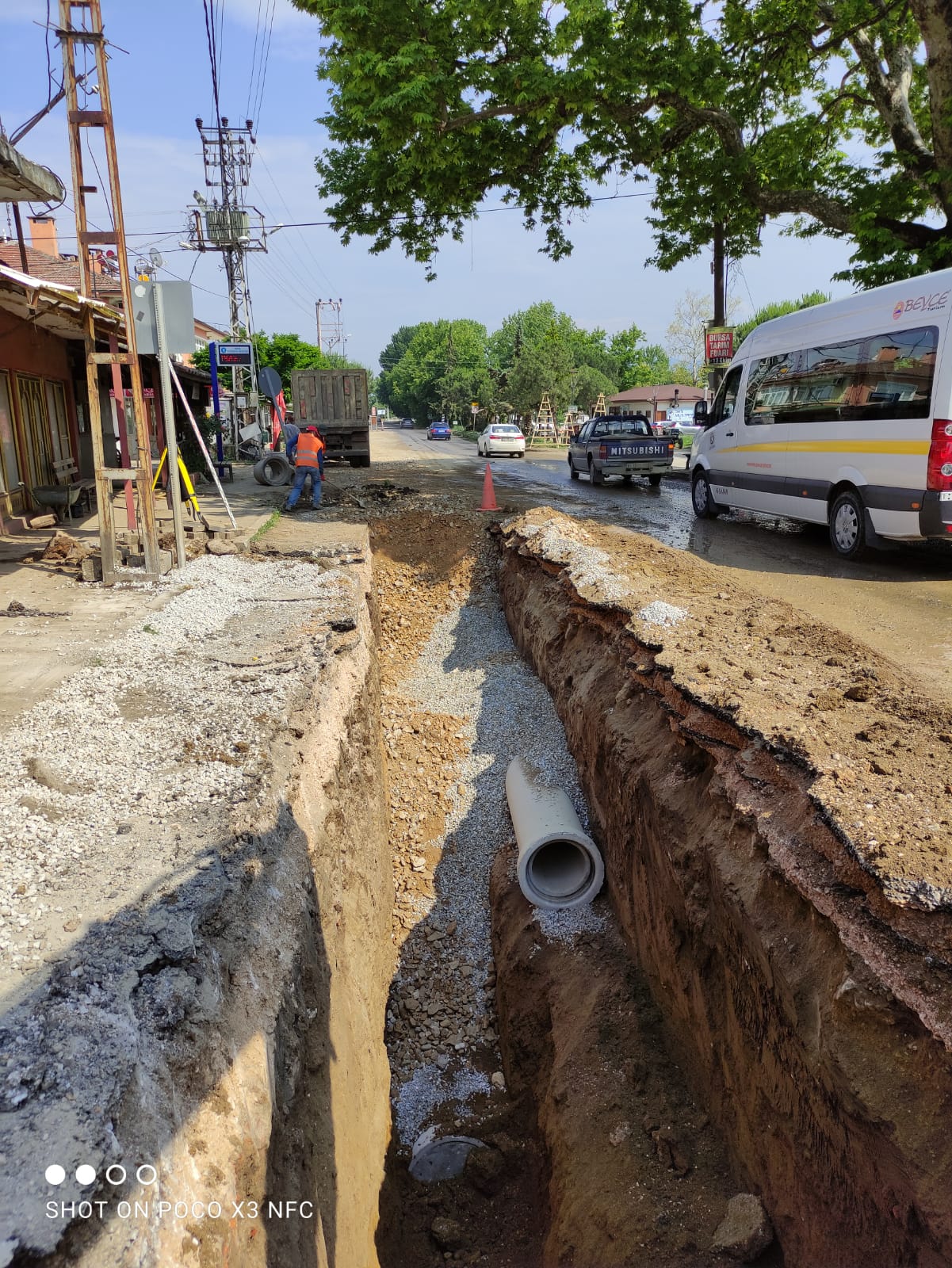 İznik Çakırca’da altyapı yenileniyor