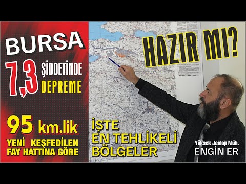 Jeoloji Mühendisi Engin Er'den Bursa İçin Deprem Uyarısı
