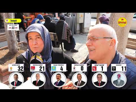 Seçmenin Nabzı İnegöl'de | Yerel Seçimlerde Kime Oy Vereceksiniz? | Sokak Röportajı #8