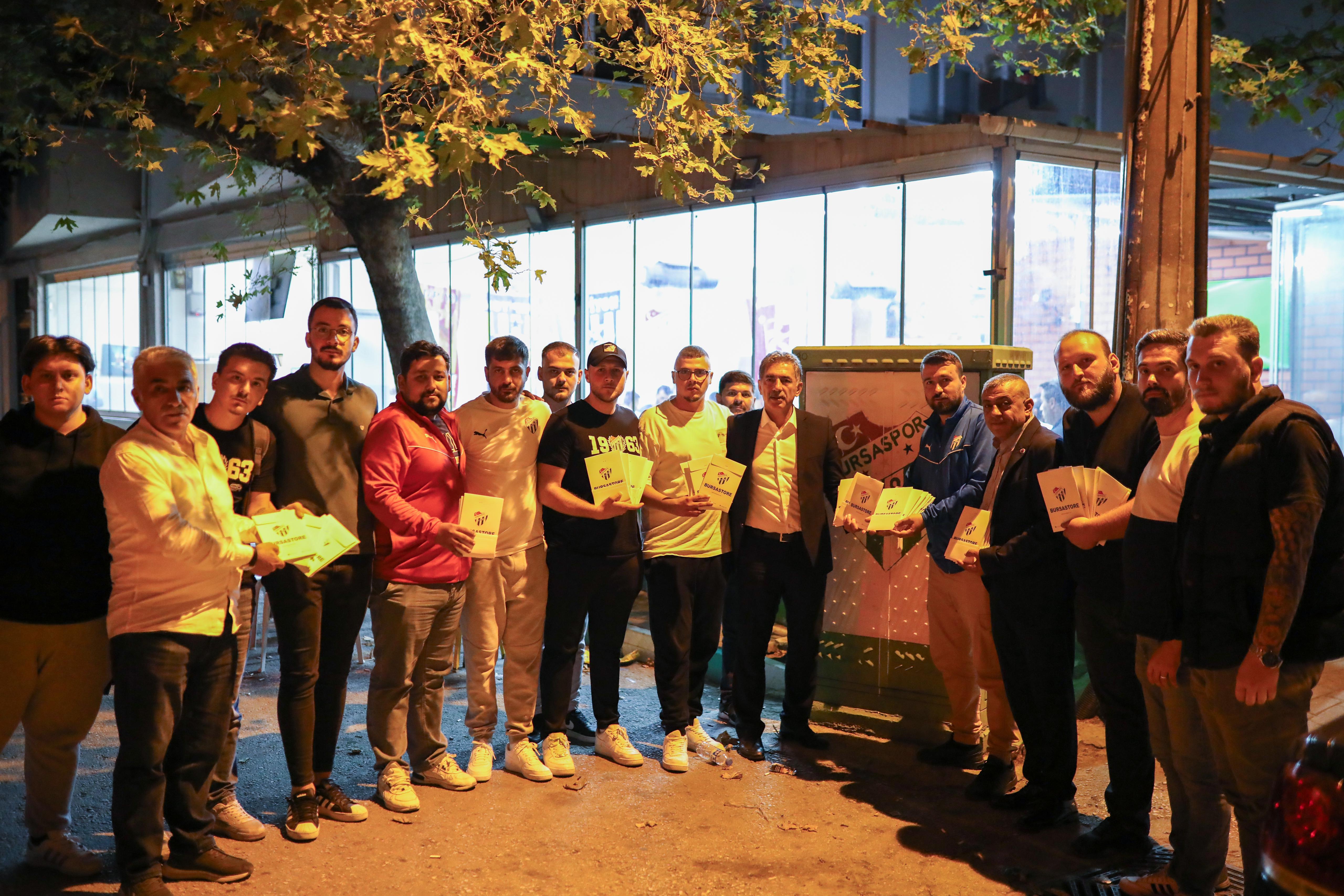 Başkan Deviren’den Bursaspor Taraftarına Hediye Kombine Bilet