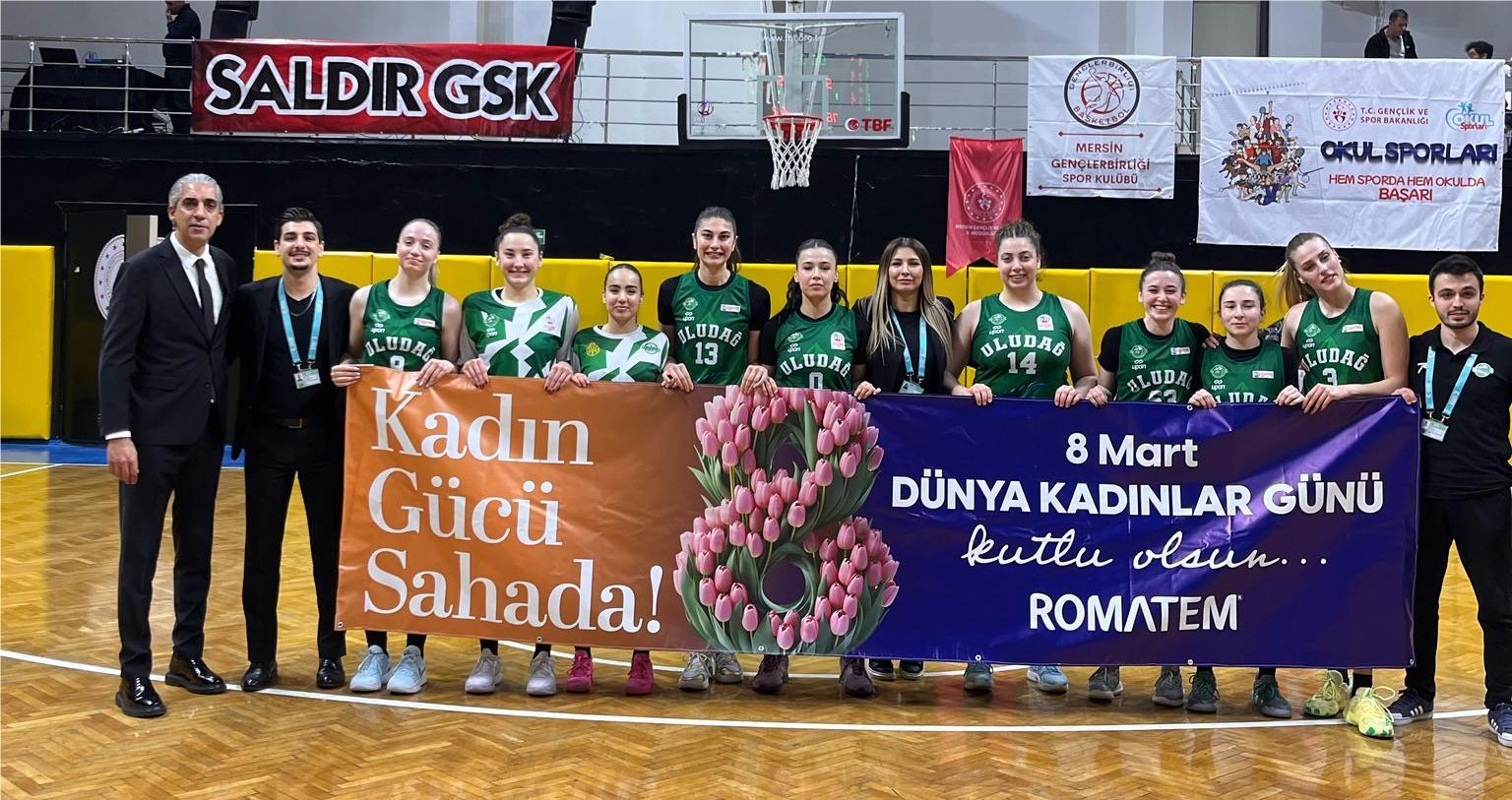 Bursaspor Basketbol'dan Kadınlar Günü mesajı