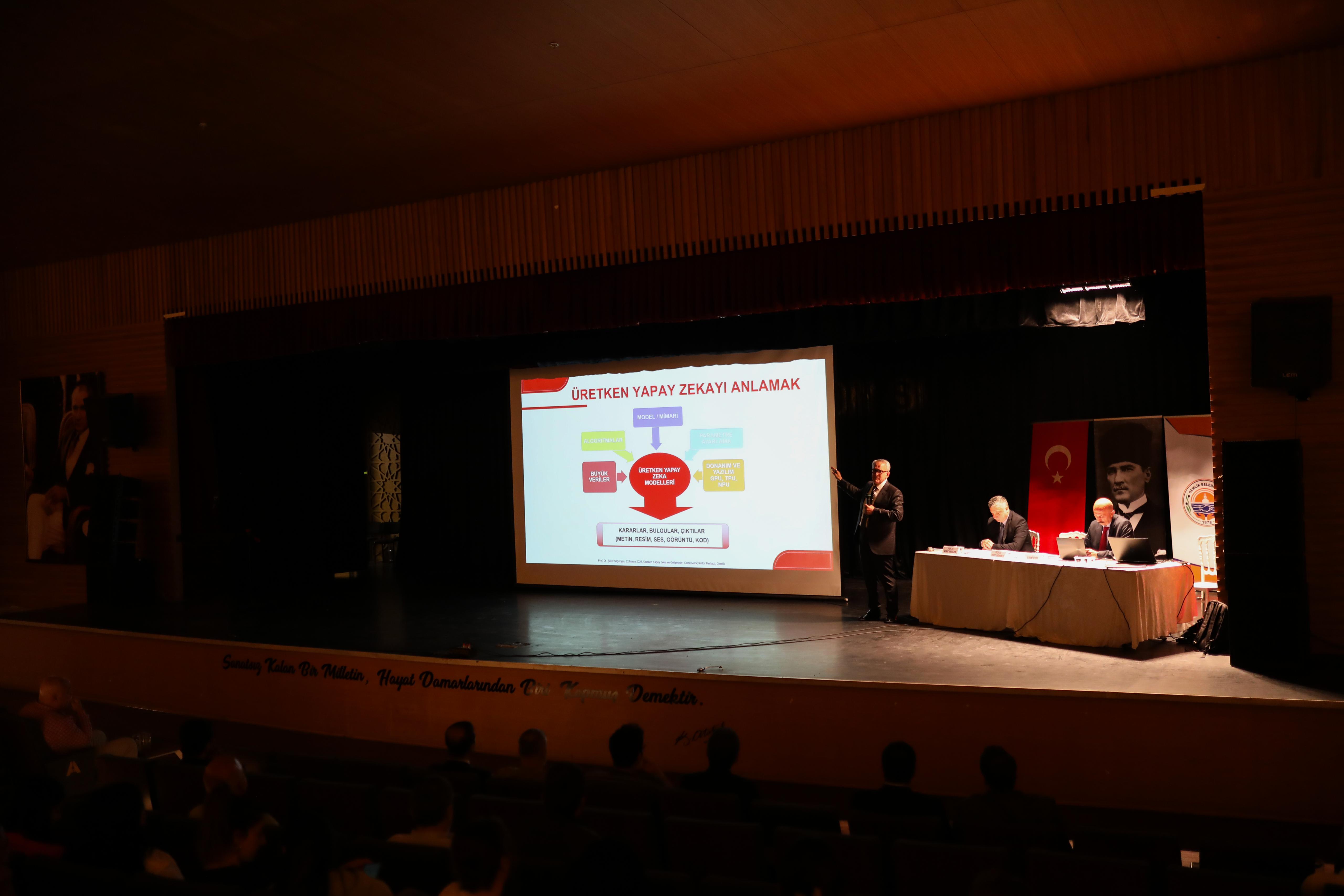 Gemlik Belediyesi'nden "Üretken Yapay Zekâ Çağında Akıllı Şehirler" Semineri