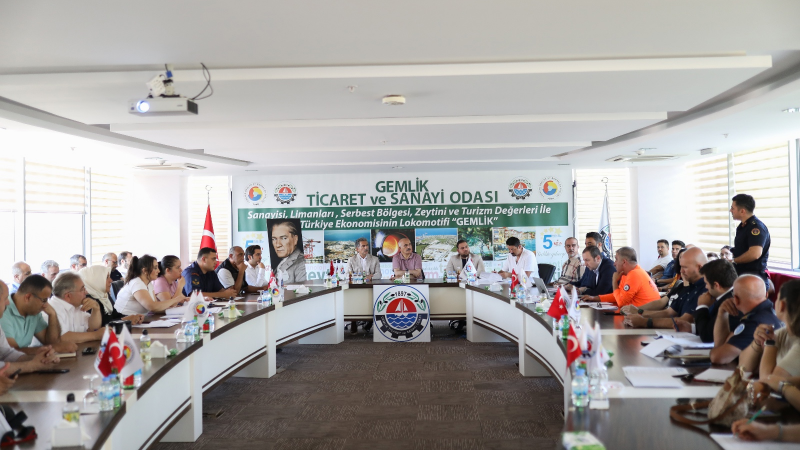 Gemlik'te afet seferberliği