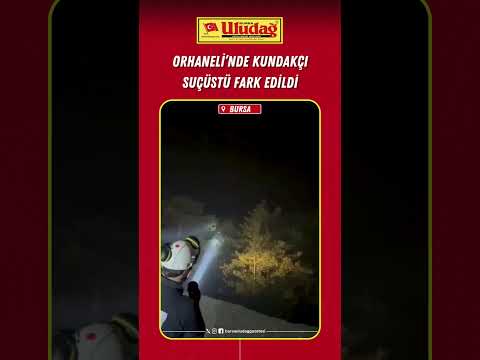 Orhaneli'nde kundakçı suçüstü fark edildi #bursa #yangın #orhaneli