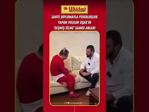 Sahte diplomayla psikologluk yapan Volkan Uçak'ın 'geçmiş silme' seansı anları #psikoloji #geçmiş