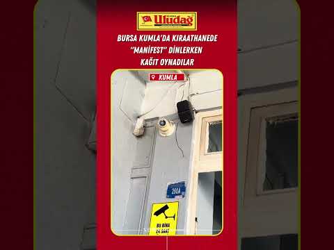 Bursa Kumla'da kıraathanede 'Manifest' dinleyen müşteriler #bursa #manifest