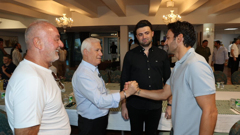 Bozbey'den Bursaspor'a moral ziyareti