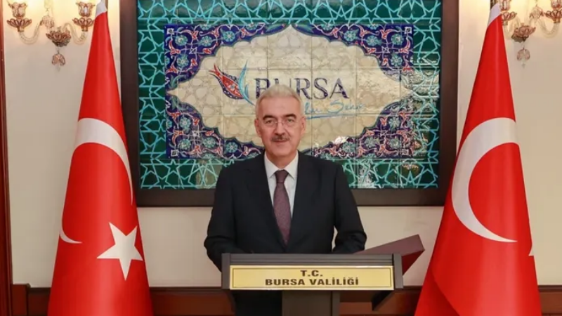 Bursa Valisi Erol Ayyıldız'dan 29 Ekim Cumhuriyet Bayramı mesajı