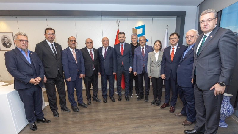 TGK heyetinden BİK Genel Müdürü Abdülkadir Çay’a ziyaret
