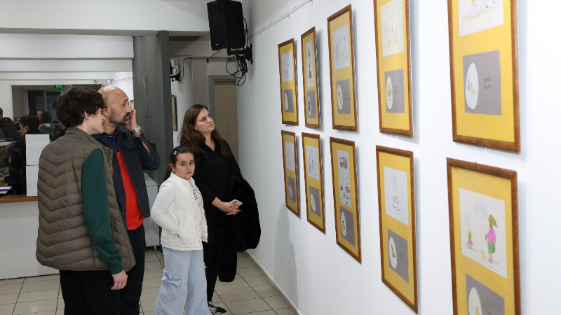 Rıfat Ilgaz'ın "Öksüz Civciv"i çocukların yaratıcılığında canlandı