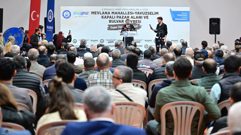 Yıldırım’da 6 mahallede büyük dönüşüm