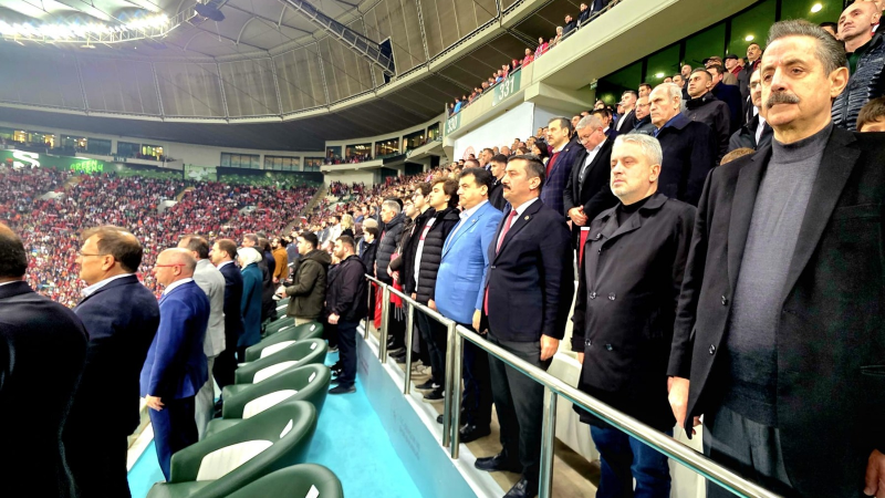 Bursa’daki millî maç organizasyonu Meclis gündeminde