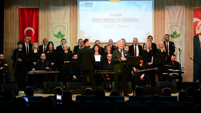 Osmangazi’de 24 Kasım Öğretmenler Günü etkinliği düzenlendi
