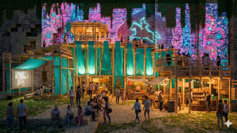 Genç mimarlardan tarihi Bursa’ya dijital dokunuş