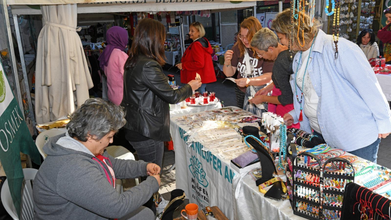 Osmangazi’de kadın üreticiler yeniden sahnede