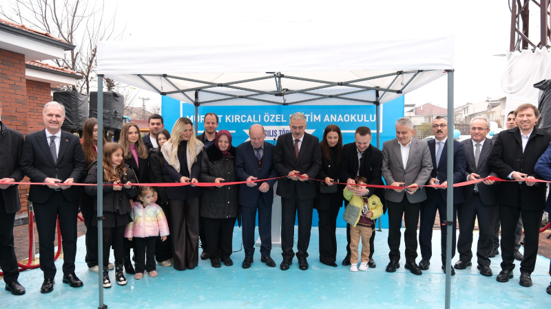 İnegöl’ün ilk özel eğitim anaokulu açıldı