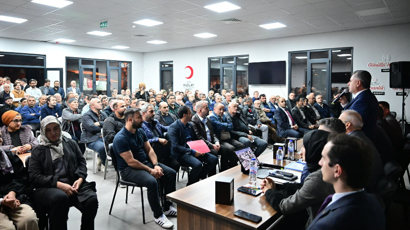 Yıldırım’da mahalle danışma meclislerine vatandaşlardan yoğun katılım