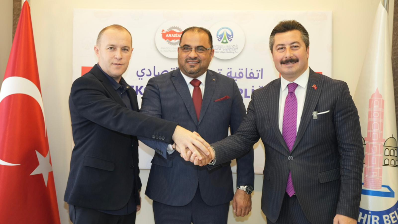 Libya ve Afrika'ya ticaret kapısı, Yenişehir'den açıldı