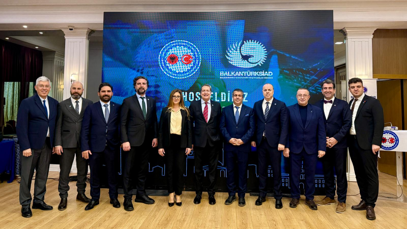 BALKANTÜRKSİAD’dan Arnavutluk’ta güçlü iş birliği adımları