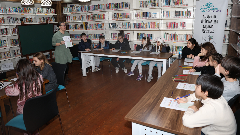 Nilüfer’de çocuklar felsefeyle hak ve adaleti tartıştı