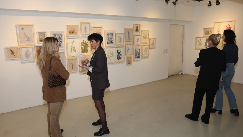 Nilüfer’de kolektif üretimin izleri sergiye dönüştü