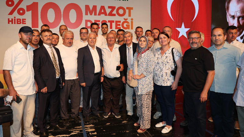 Büyükşehir’den üreticiye yüzde 100 hibeli mazot desteği