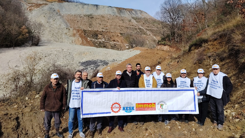 Bursa’da maden atık alanı çökmesi için yetkililere ivedi çağrı