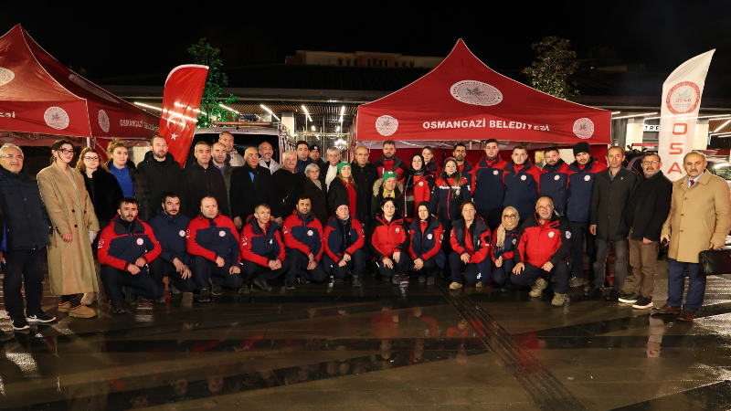 Osmangazi, depremin 3. yılında tek yürek oldu