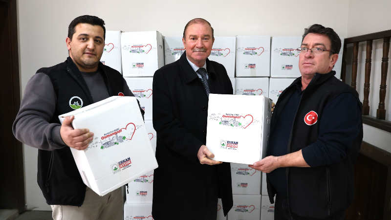 Osmangazi’de ramazan bereketi: 15 bin erzak kolisi yolda