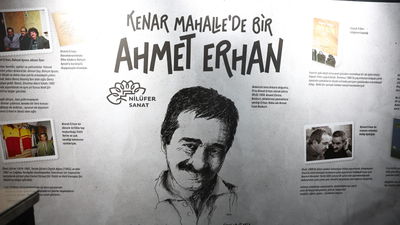 Ahmet Erhan, doğum gününde Nilüfer’de şiirle anıldı