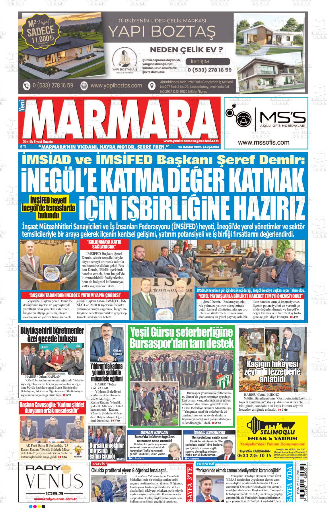 YENİ MARMARA